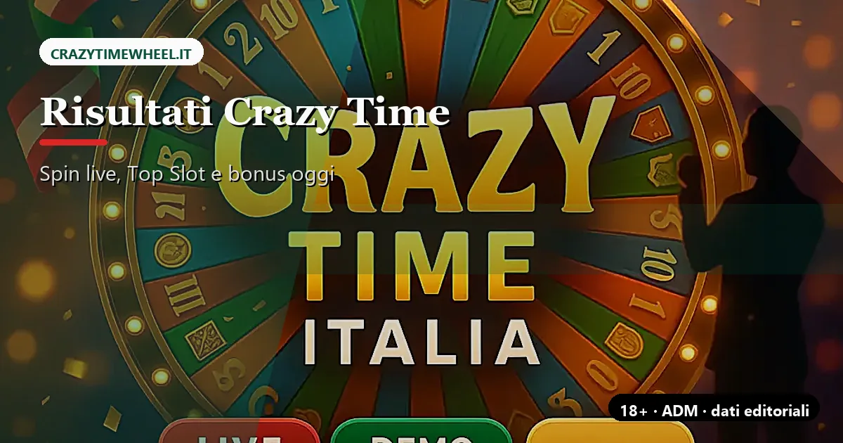 Top Slot Crazy Time con moltiplicatore casuale abbinato al segmento